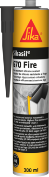 Sika® Sikasil-670 Fire - 300 ml - betongrijs